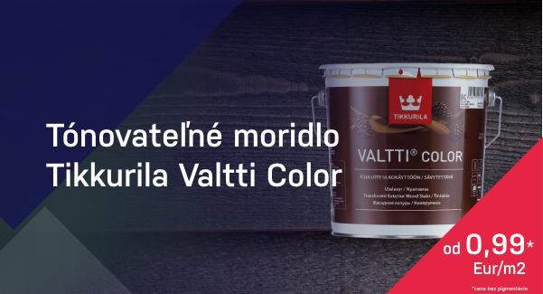 ibv - moridlo tikkurila web - Valtti color - správna voľba pri údržbe dreva
