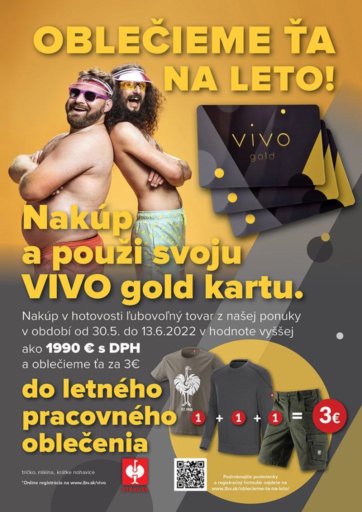 ibv - Inzercia VIVO Gold 724x1024 - Oblečieme ťa na leto!